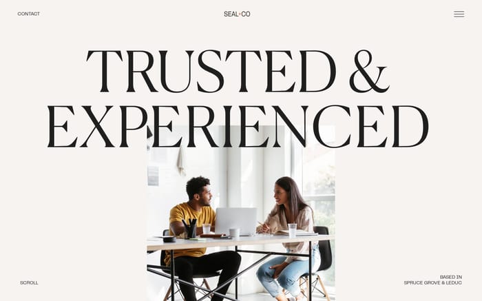 Seal + Co website preview