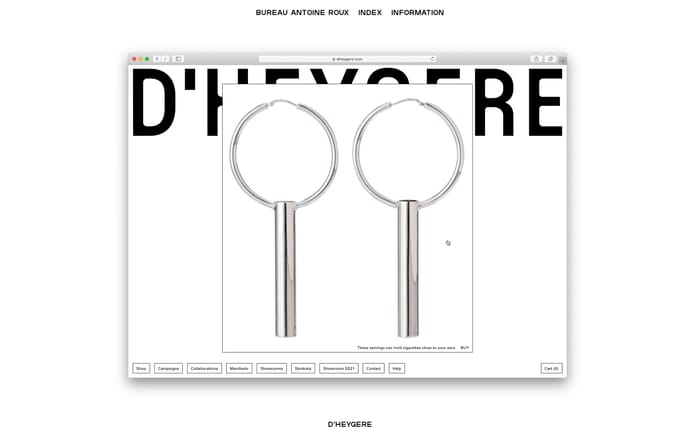 Bureau Antoine Roux website preview