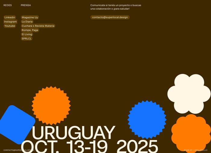 Footer preview