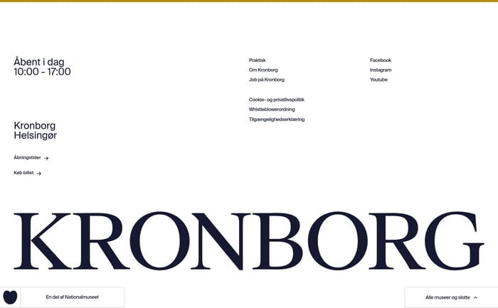Footer preview