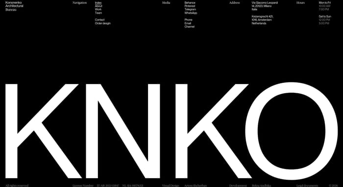 Footer preview