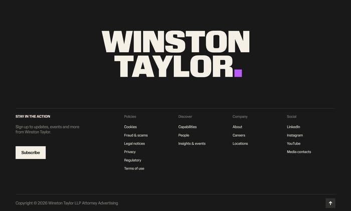 Footer preview