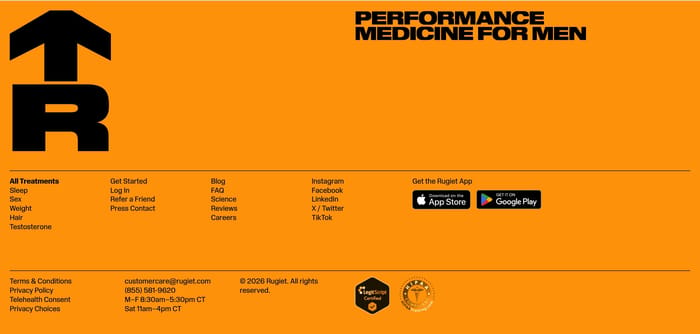 Footer preview