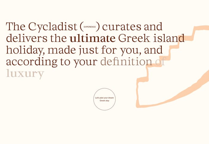 The Cycladist section preview