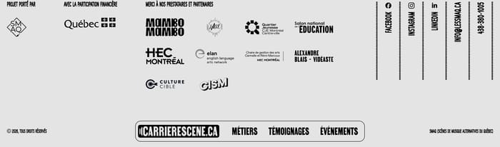Footer preview