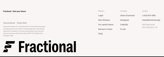 Fractional section preview
