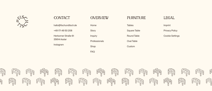 Fisch und Tisch Footer preview