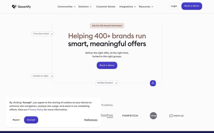 Gocertify section preview