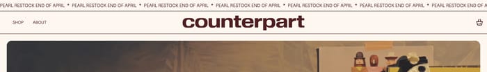 Counterpart section preview