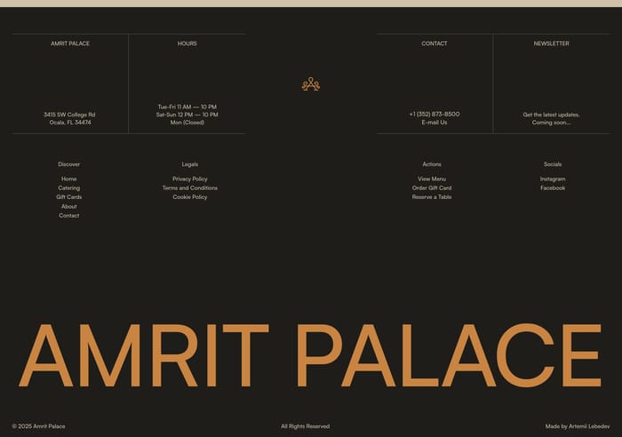 Amrit Palace section preview