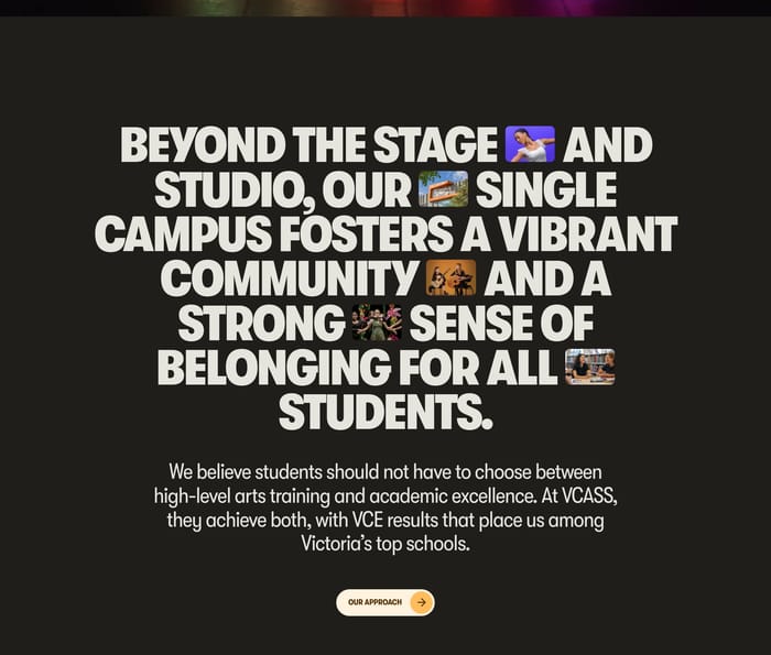 Vcass section preview