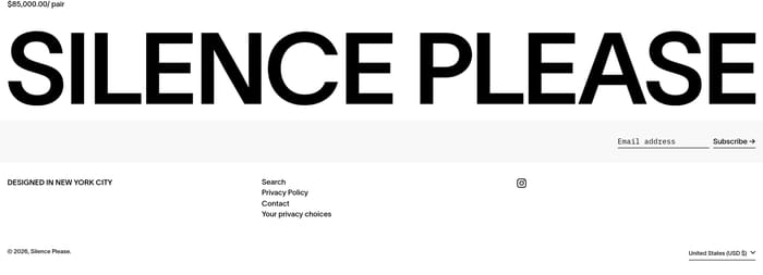 Footer preview