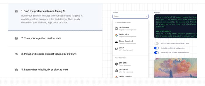 Feature preview