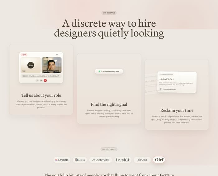 Feature preview