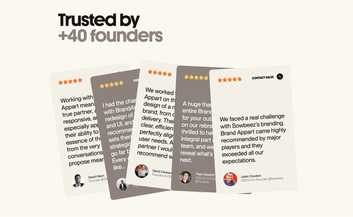 Brand Appart section preview