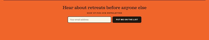 Footer preview
