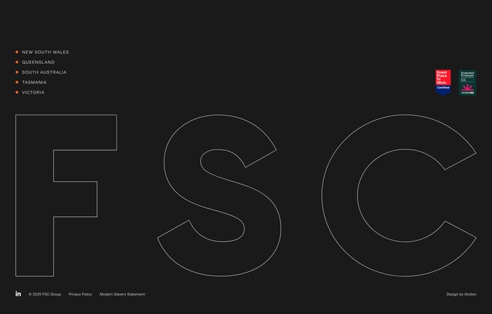 FSC Group section preview