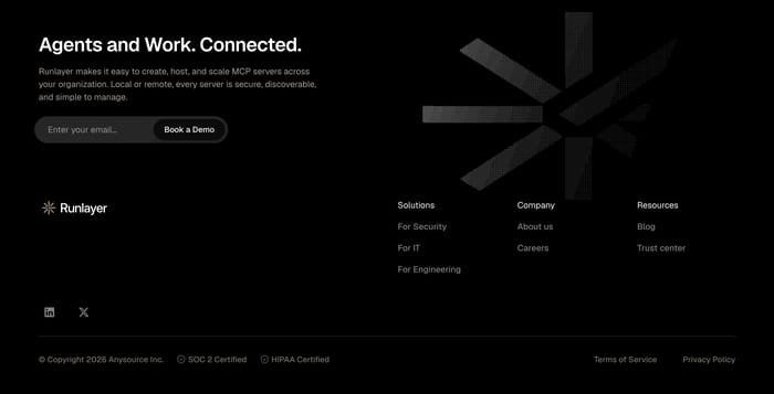 Footer preview