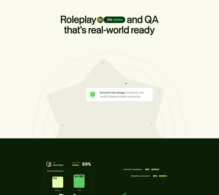ReflexAI section preview