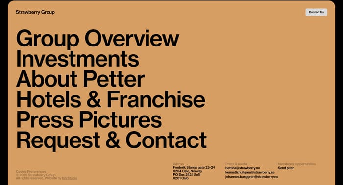 Footer preview