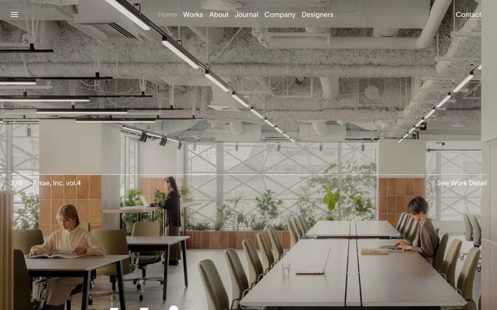 Hitoba Design section preview