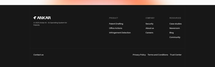 Footer preview