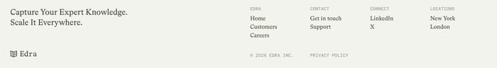 Edra section preview