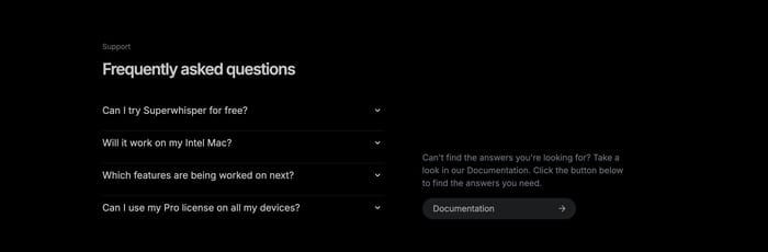 FAQ preview