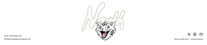 Footer preview