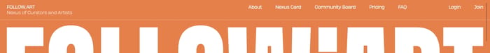Follow Art section preview