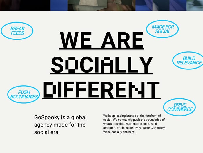 GoSpooky section preview