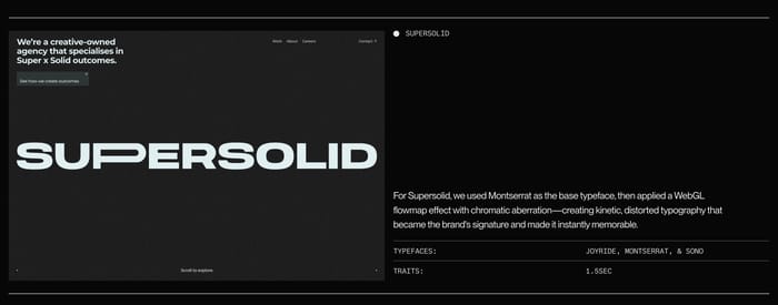 The Creative Website Manual section preview