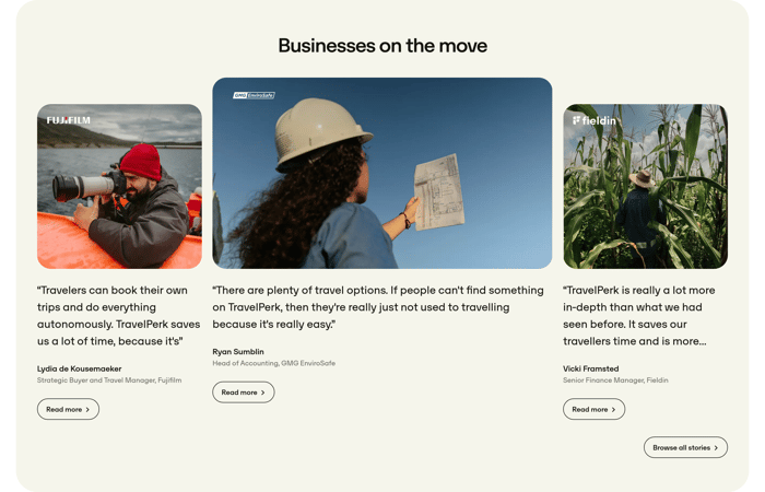 Customer Stories preview