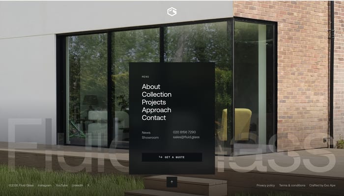Footer preview