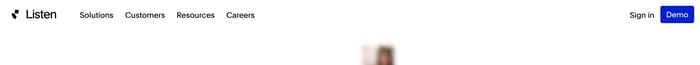 Listen section preview