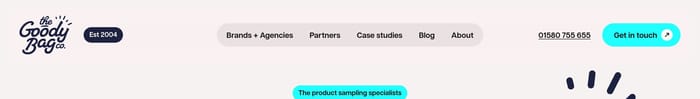 The Goody Bag Co section preview