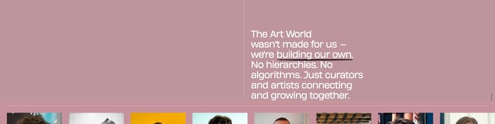 Follow Art section preview