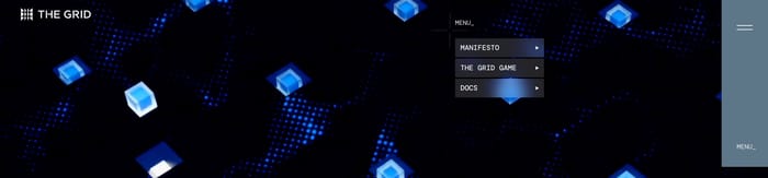 The Grid section preview