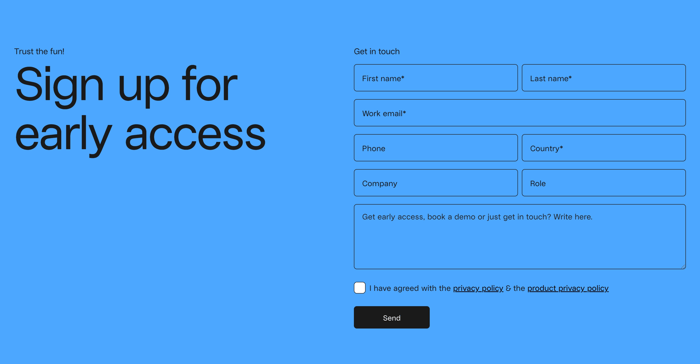 Footer preview