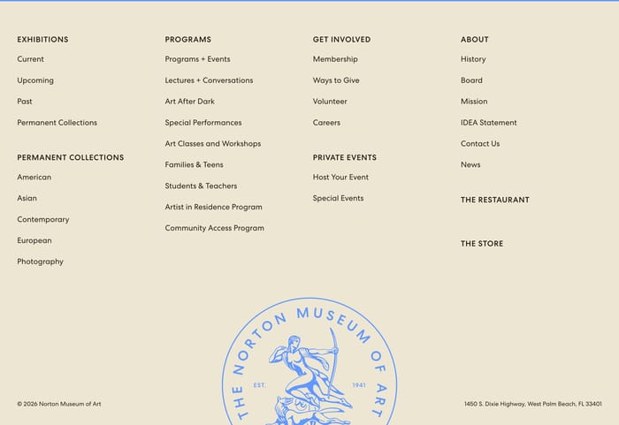 Footer preview