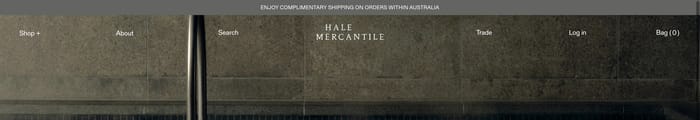 Hale Mercantile section preview