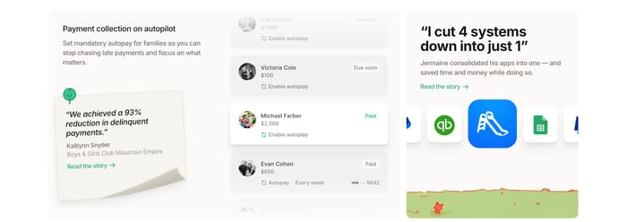 Feature preview