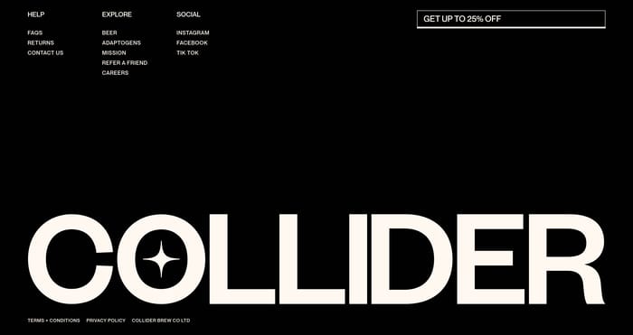 Collider section preview