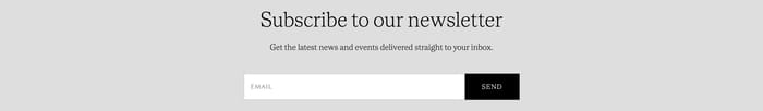 Newsletter preview