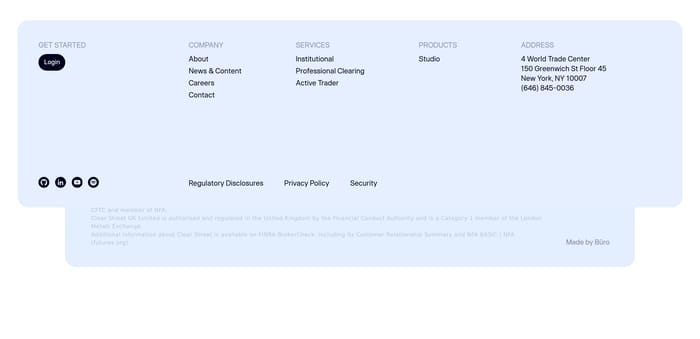 Footer preview