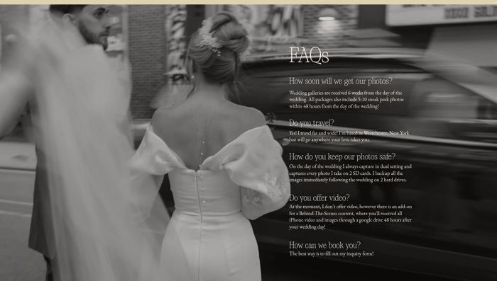 FAQ preview