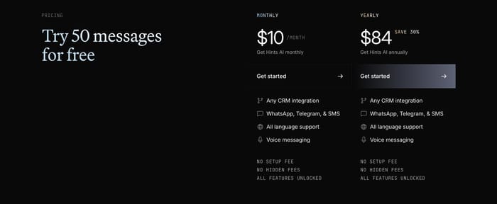 Pricing preview