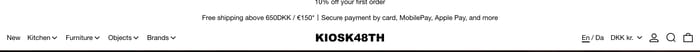 Kiosk48th section preview