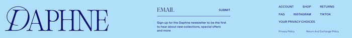 Footer preview