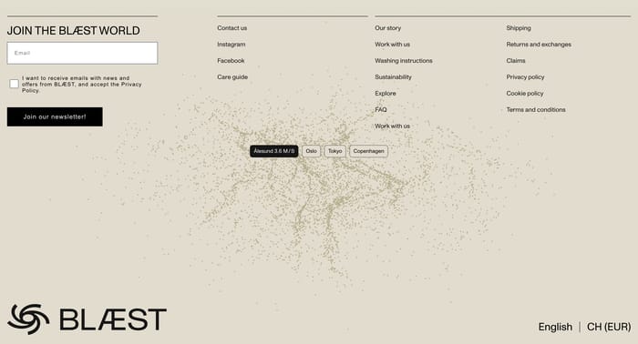 Blaest section preview